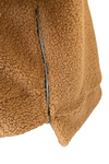 ANGELA Boucle Zip Hoodie - Camel