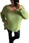 ISLA Knitted Jumper - Green