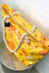 NELL Floral Beach Bag - Yellow