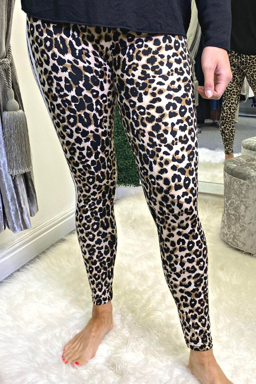 DEMI Leopard Print Leggings (NO RETURNS)