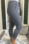 MELINDA Magic Trousers - Charcoal Grey