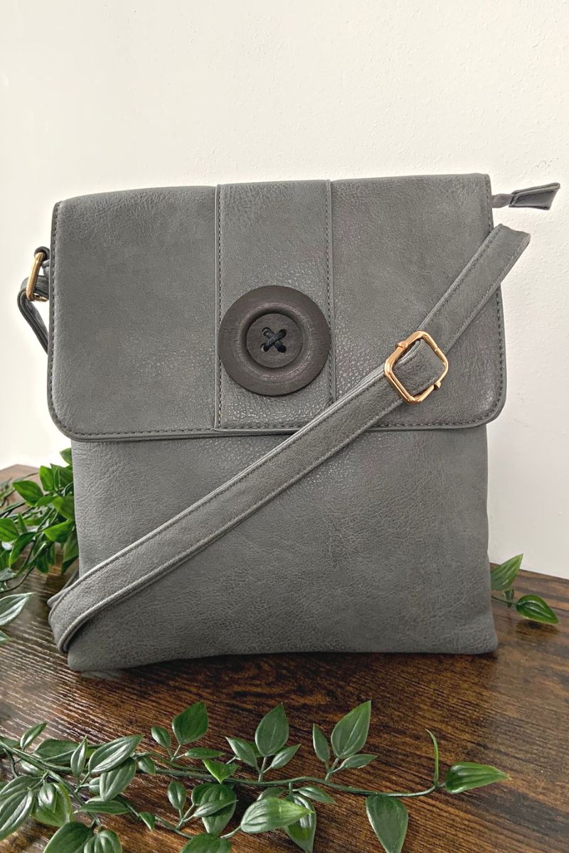CAITLYN Crossbody Bag - Dark Grey