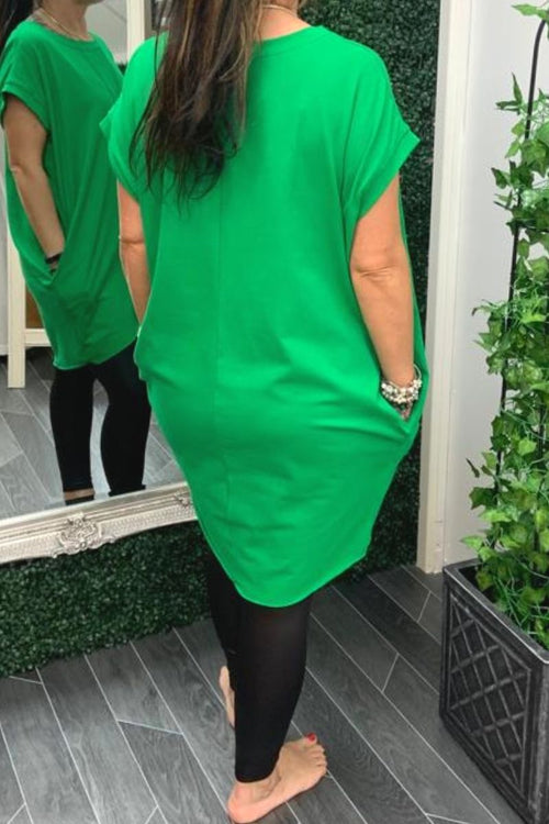 JOYCE Plain Top - Green
