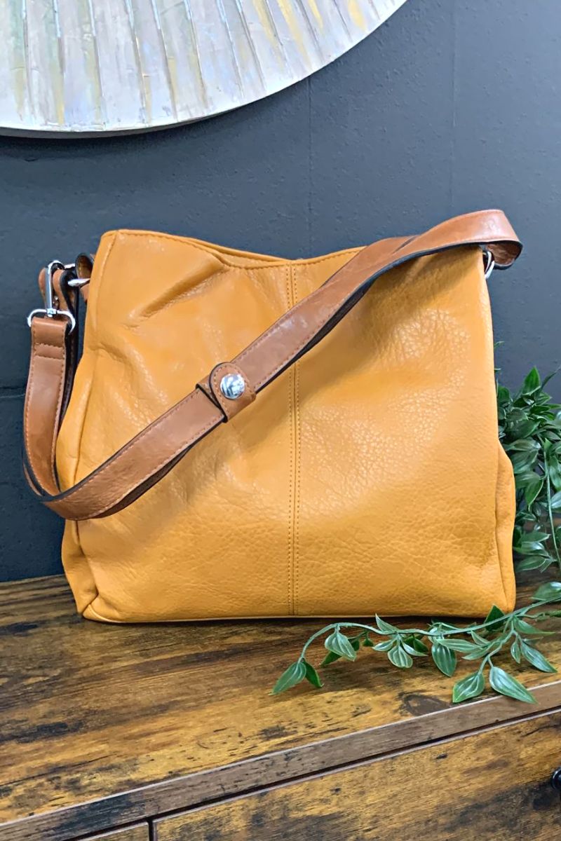 ELISE Shoulder Bag - Mustard