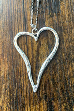 Silver Heart Necklace - C45