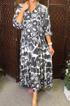CARINA Abstract Dress (NO RETURNS)