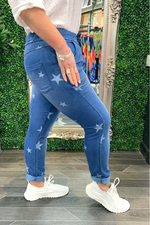 BILLIE Denim Star Magic Trousers