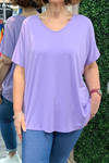 TAYLOR Plain Top - Lilac