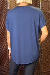 TAYLOR Plain Top - Navy