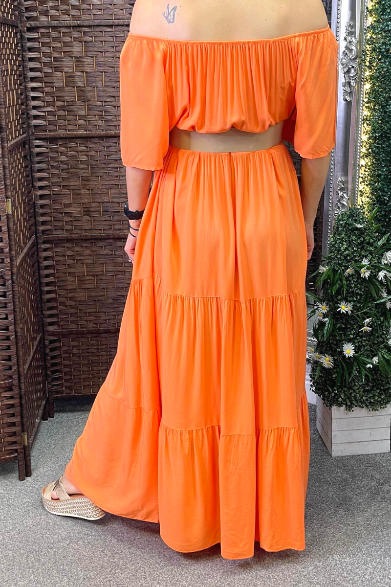 MISSY Maxi Dress - Orange (NO RETURNS)
