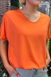 TAYLOR Plain Top - Orange
