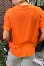 TAYLOR Plain Top - Orange