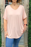 TAYLOR Plain Top - Pink
